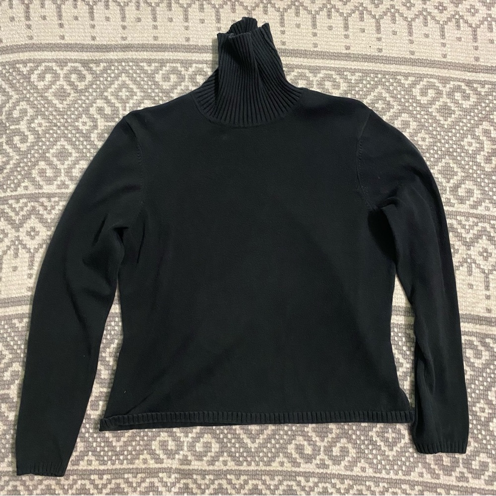 Black Long Sleeve Turtleneck
